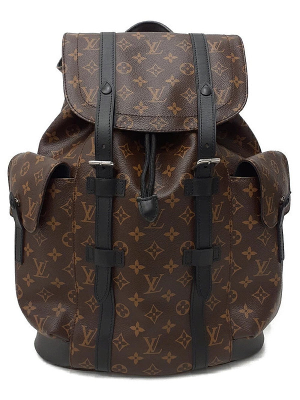 Louis Vuitton Monogram Macassar Brown Christopher Backpack